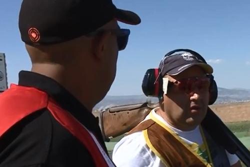 Rodrigo Bastos acabou em 5º após discussão com o árbitro / Foto: Reprodução / ISSF